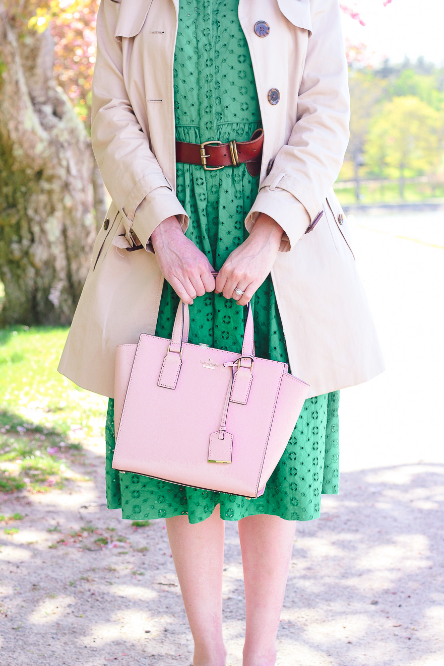 Spring Trench Coat Style from SEE GLASS BLOG