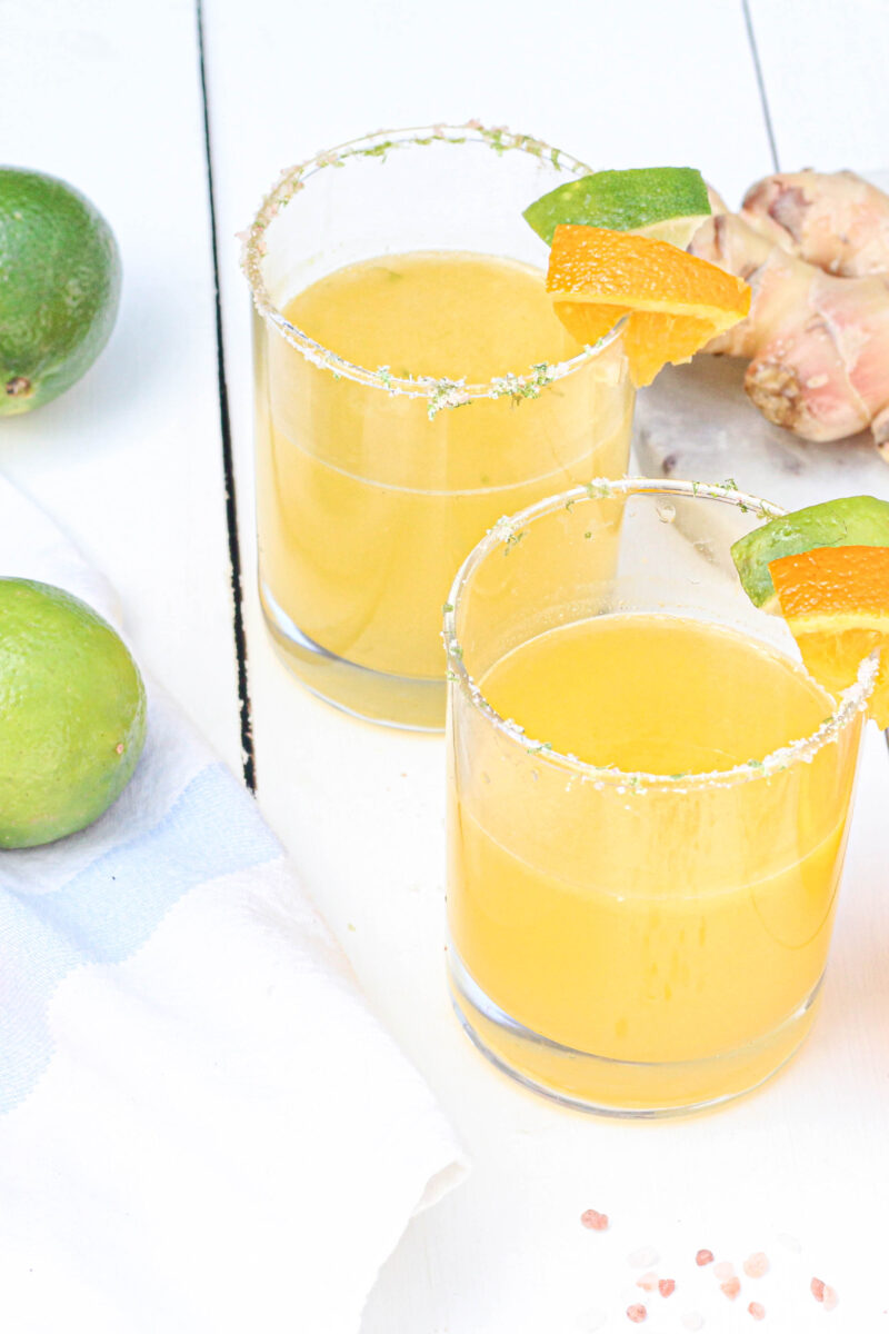 Image of Orange Ginger Margaritas SEE GLASS