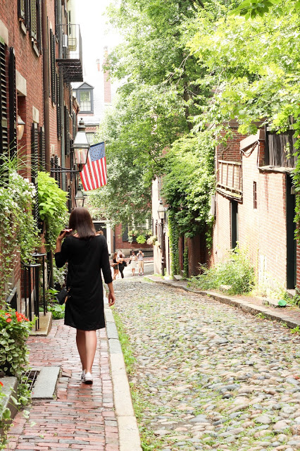 Casual Black Dress in Beacon Hill