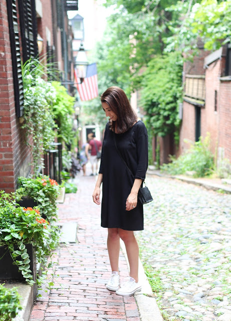 Casual Black Dress in Beacon Hill