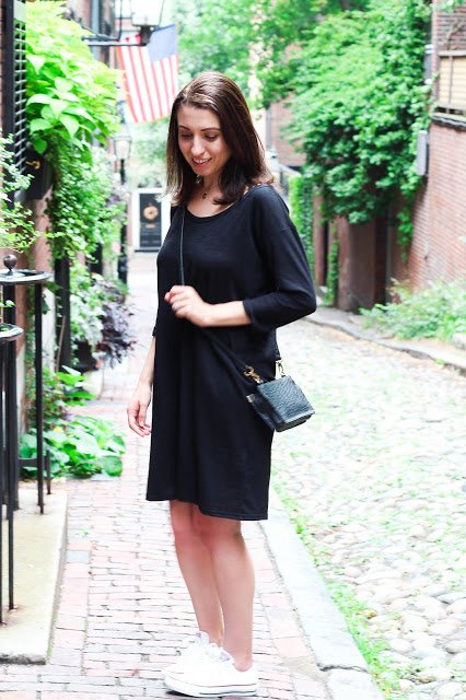 Casual Black Dress in Beacon Hill