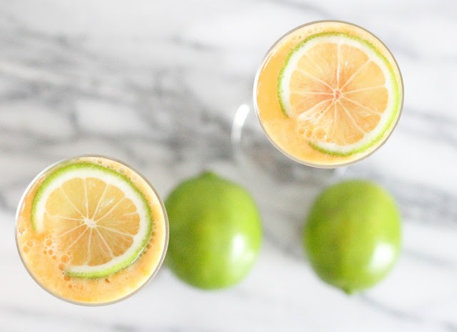 Blood Orange Sorbet Cocktail