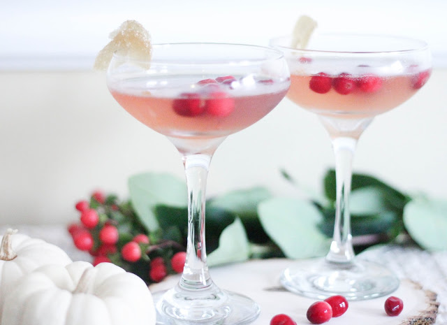 Cranberry Ginger Sparkler