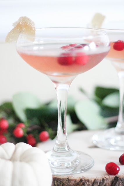 Cranberry Ginger Sparkler