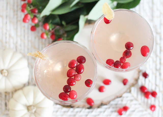 Cranberry Ginger Sparkler