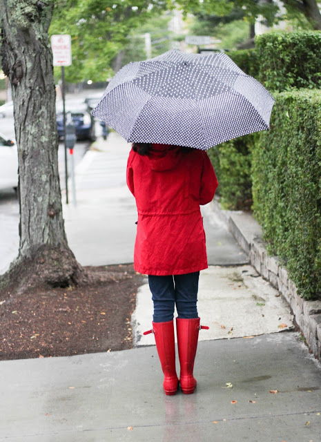 Rainy Day in Boston