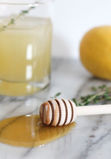 Honey Lemon Thyme Cocktail