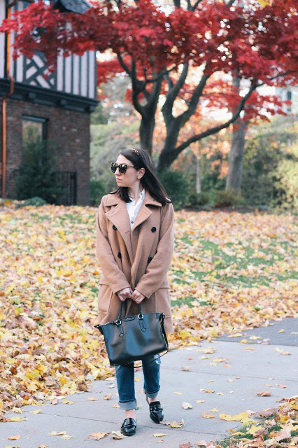 Camel Coat for Fall