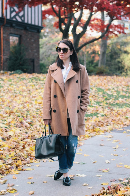 Camel Coat for Fall