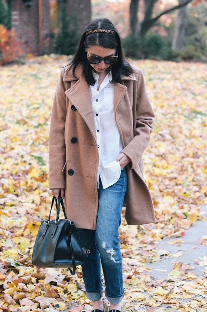 Camel Coat for Fall