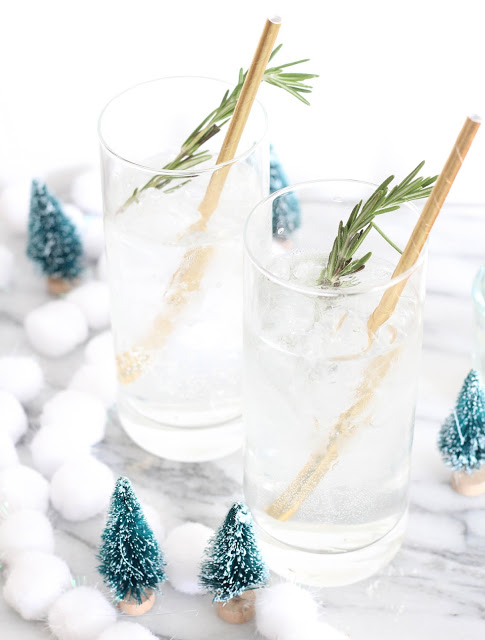 Rosemary Gin Fizz