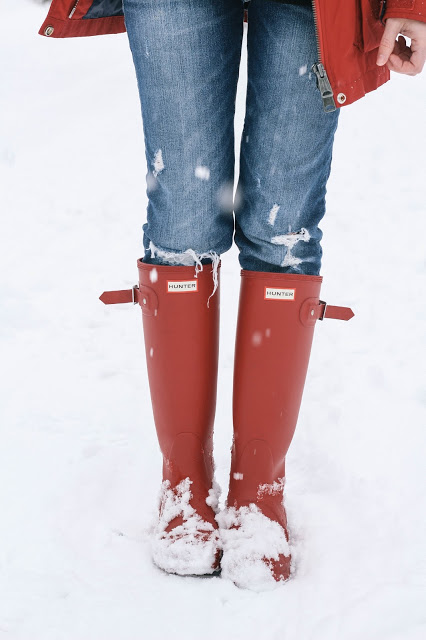 Fun snowfall style on The Northern Magnolia