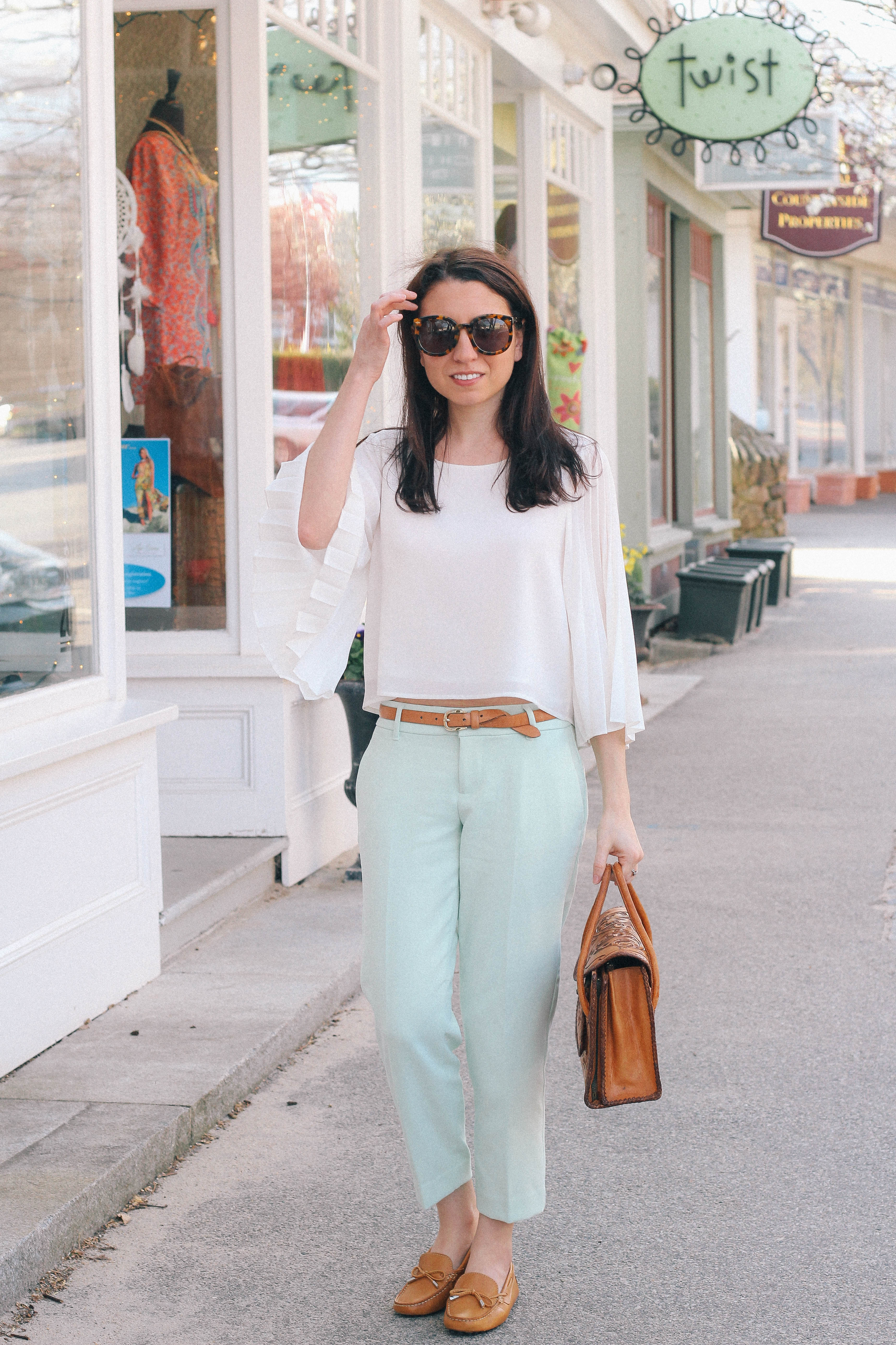 Mint Pants Spring New England Style