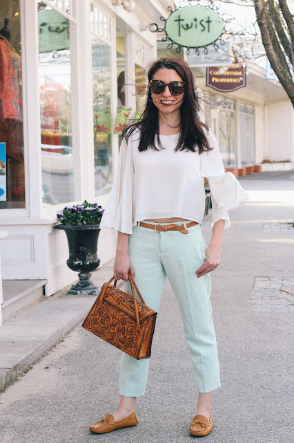 Mint Pants Spring New England Style