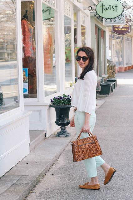 Mint Pants Spring New England Style