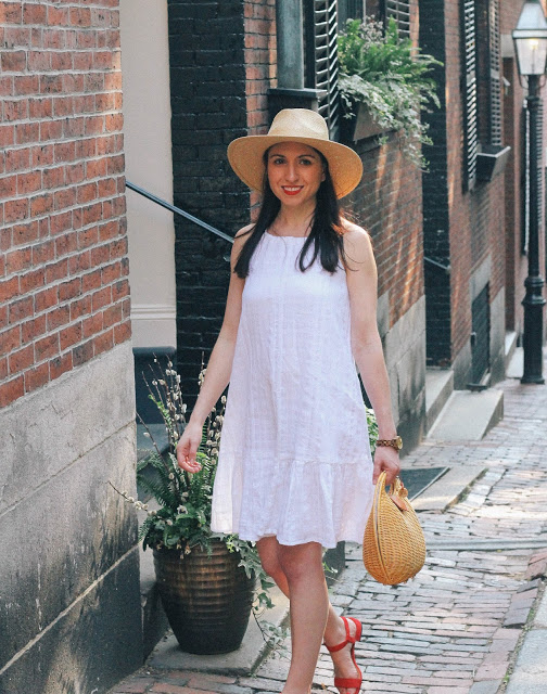 Little White Dress in Beacon Hill The Northern Magnolia