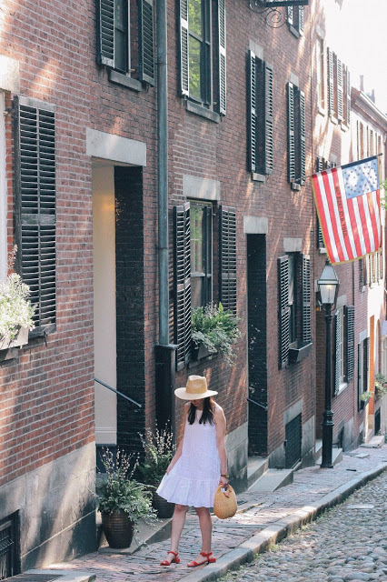 Little White Dress in Beacon Hill The Northern Magnolia