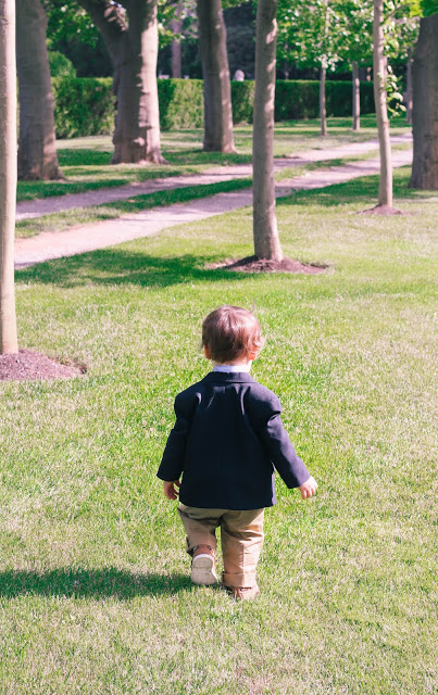 Kids playing at Oheka Castle Wedding in Huntington, NY.