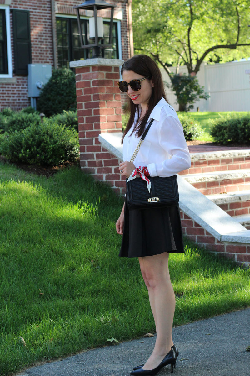 Black Pleated Skirt