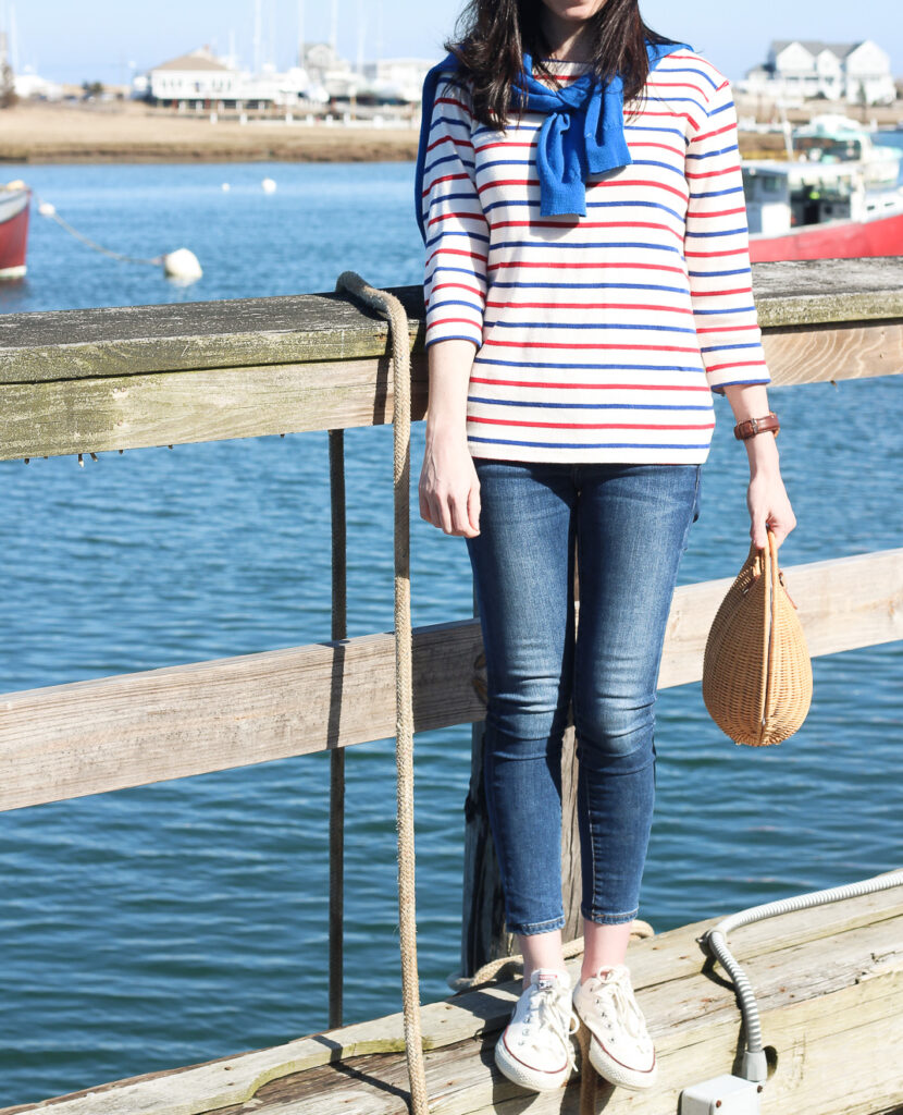 Day of family fun in stripes in Scituate Harbor