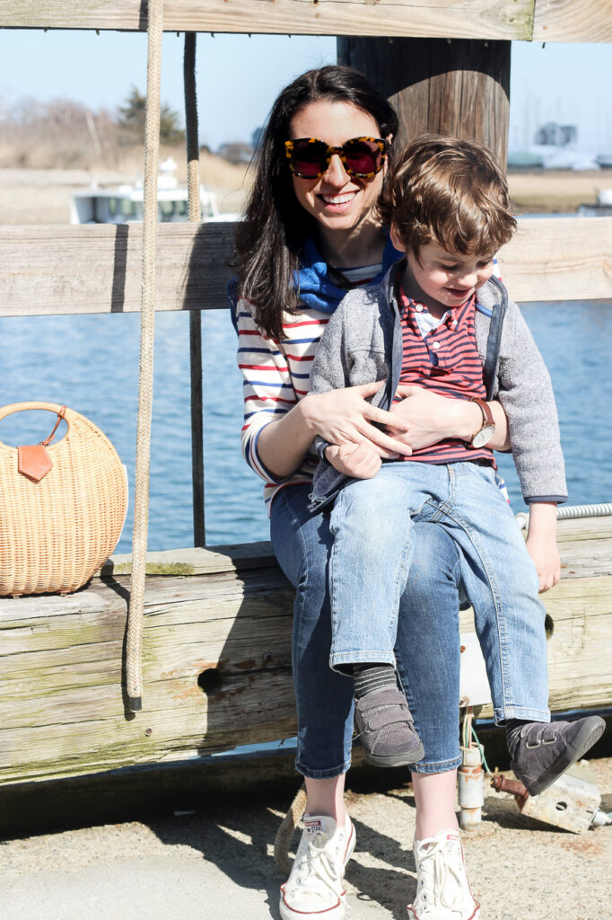 Day of family fun in stripes in Scituate Harbor