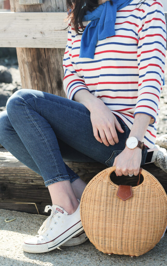 Day of family fun in stripes in Scituate Harbor