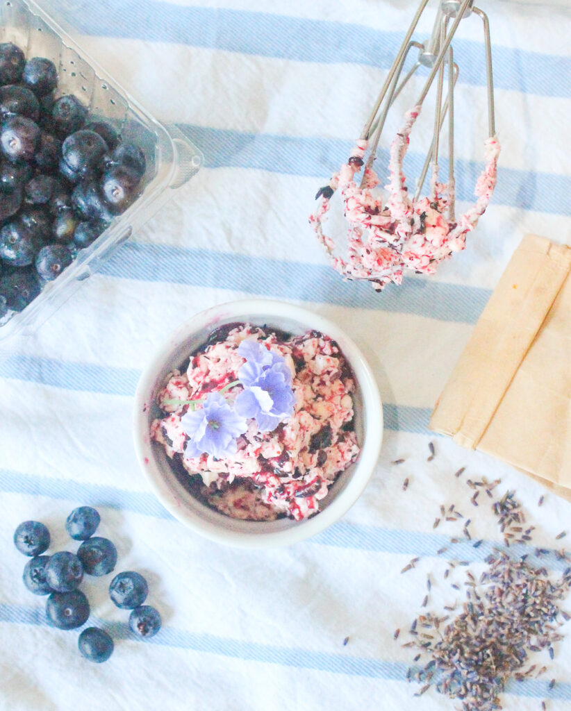 Blueberry Lavender Butter a recipe from SEE GLASS BLOG