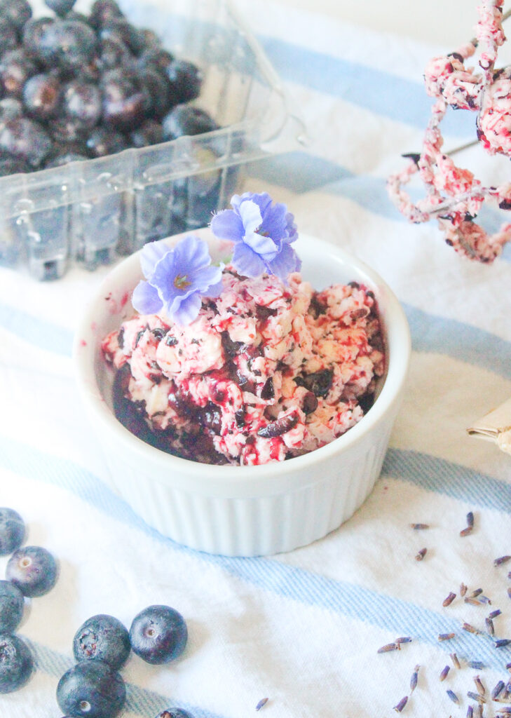 Blueberry Lavender Butter a recipe from SEE GLASS BLOG