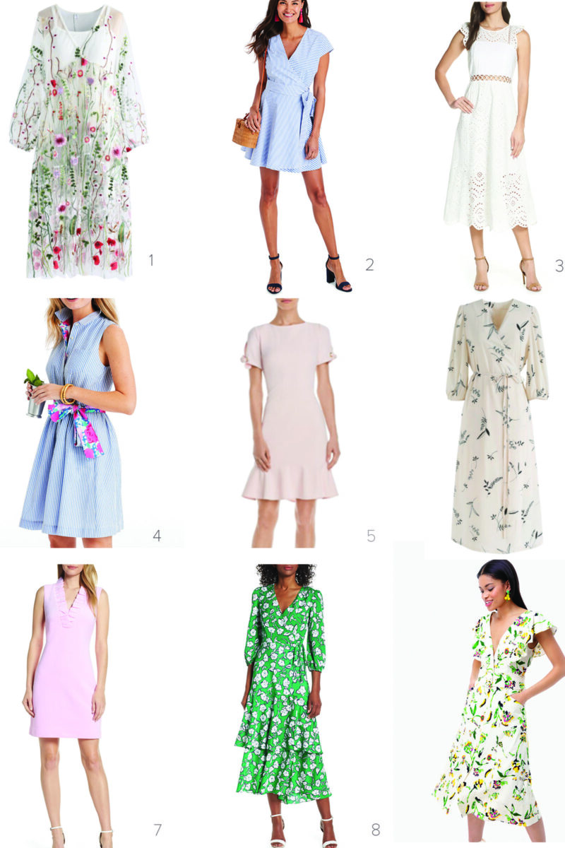 9 Kentucky Derby dresses from SEE GLASS a New England Life Style and Fare Blog