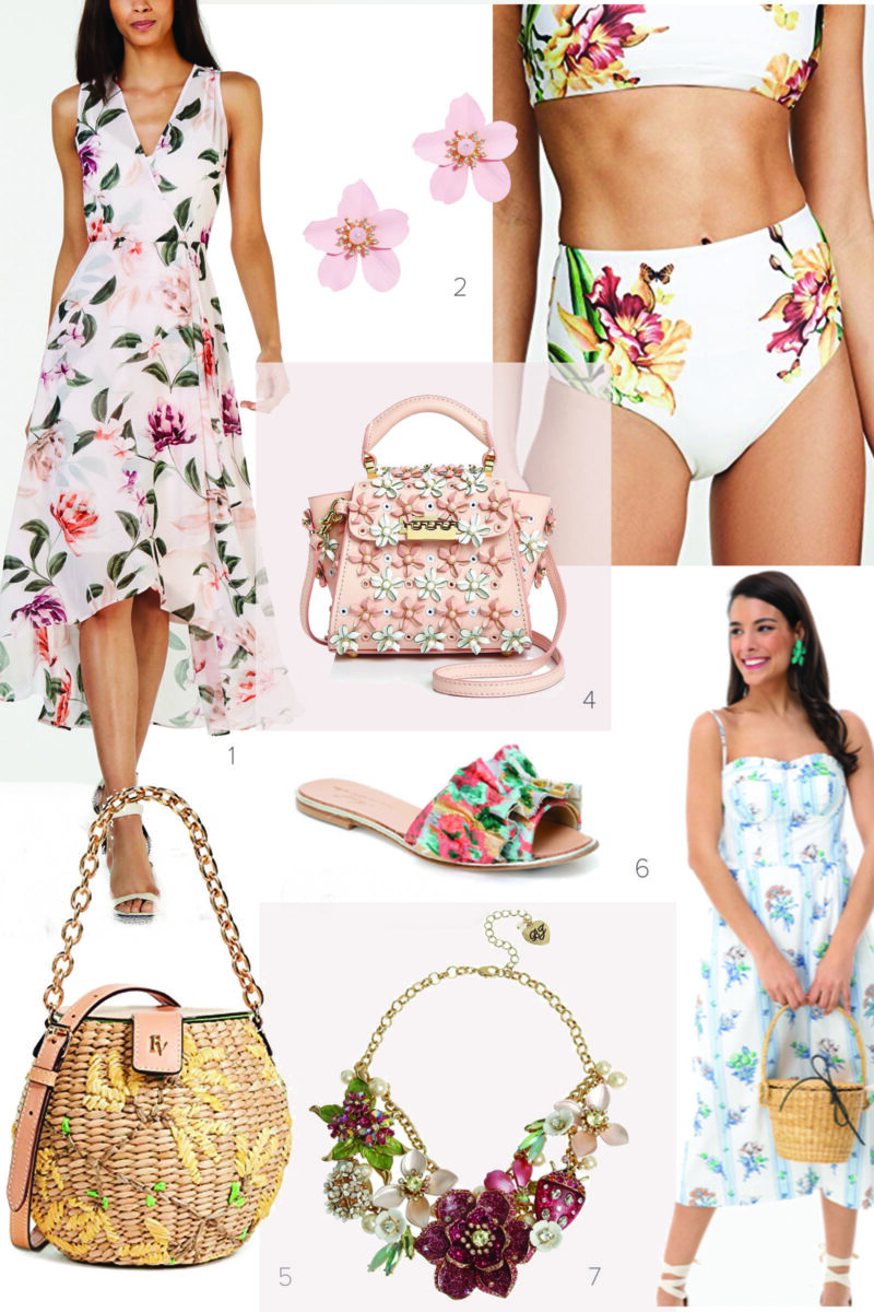 A roundup of spring floral styles from SEE GLASS BLOG